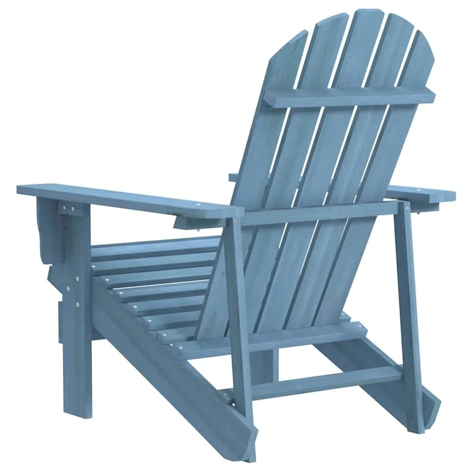 vidaXL Adirondack-Gartenstuhl Massivholz Tanne Blau 315875_4