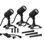 Oase LunAqua Connect S Unterwasserbeleuchtung-Set, 3 Spots mit Zubehör für Garten und Teich.