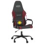 vidaXL Gaming-Stuhl mit Massagefunktion Schwarz und Weinrot Kunstleder 345540_7
