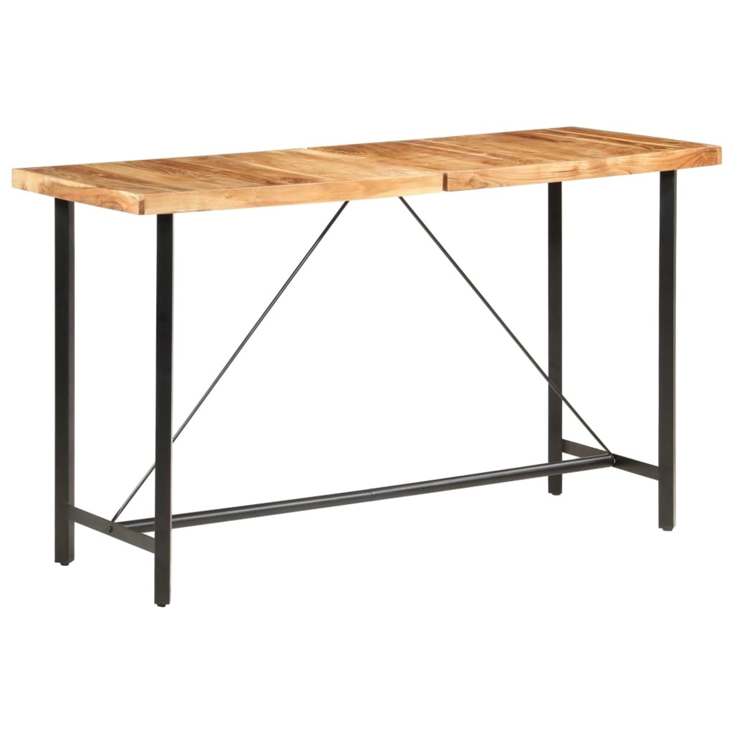 vidaXL Bartisch 180x70x107 cm Massivholz Akazie günstig online kaufen