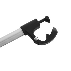 Eufab Strap-Rahmenhalter für Heckträger, 12 cm lang, zur sicheren Fahrradbefestigung.