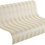 Rasch Vliestapete Trianon XIII, Streifen in Beige und Creme, Rollenansicht.