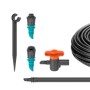 Gardena Tropfbewässerungs-Set für Gemüse- und Blumenbeete (40 m²) mit Zubehör.