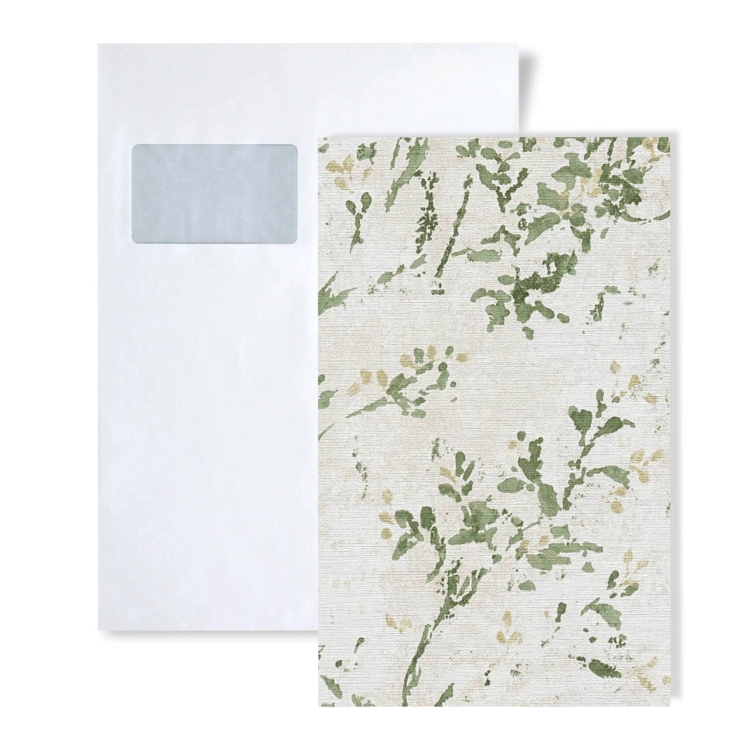 PROFHOME 1 MUSTERSTÜCK S-396504-GU DIN A4 MUSTER der Floralen Tapete günstig online kaufen