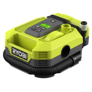 Ryobi Akku-Multi-Kompressor RMI18-0 One+ 18V zum Aufpumpen von Reifen und Bällen.