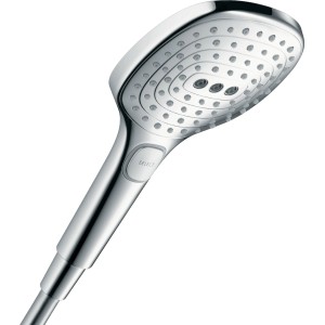 Hansgrohe Raindance Select E 120 Handbrause, 3 Strahlarten, Chrom.