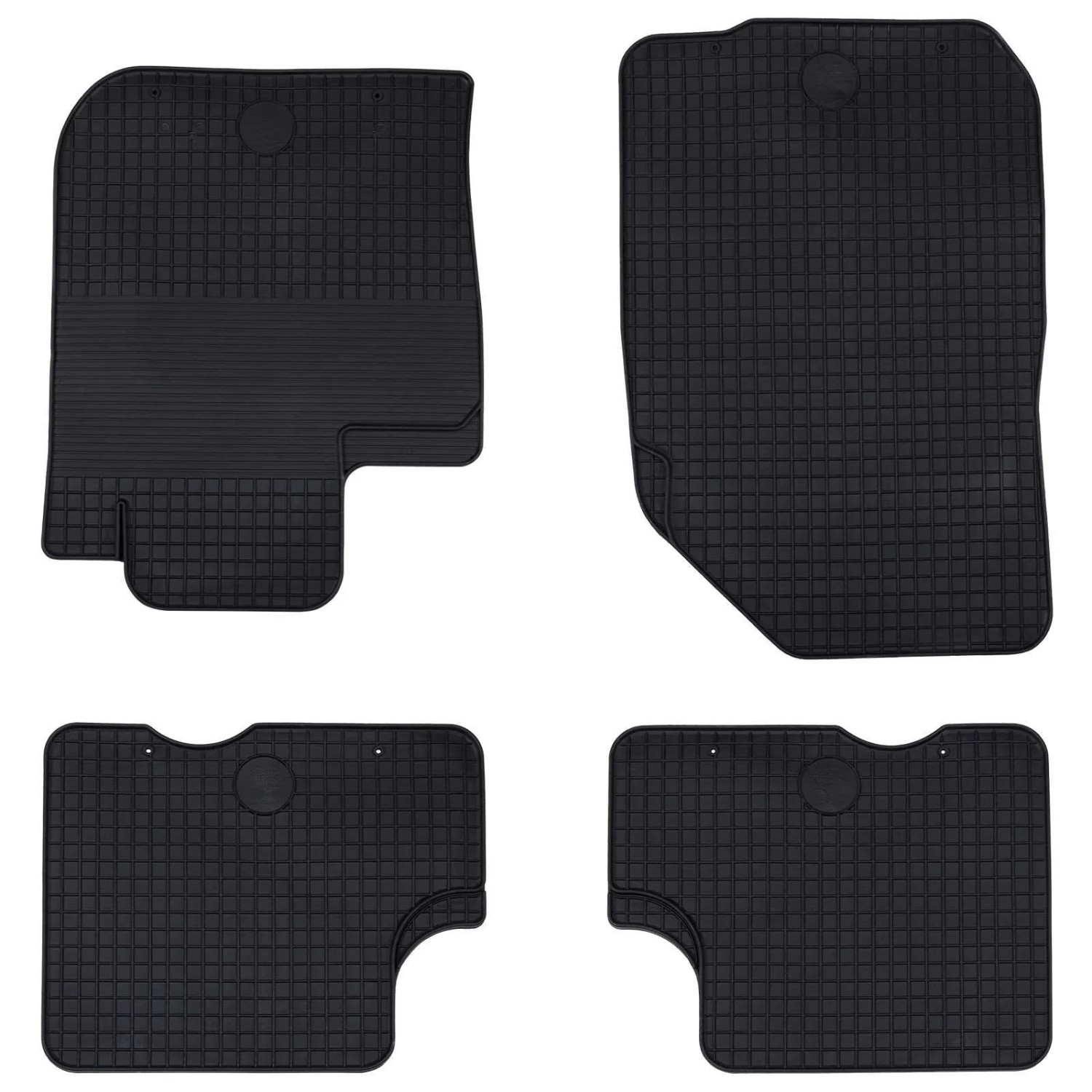 vidaXL Autofußmatte 4-Tlg Schwarz Geeignet für DACIA DUSTER 2010-2017 42029107