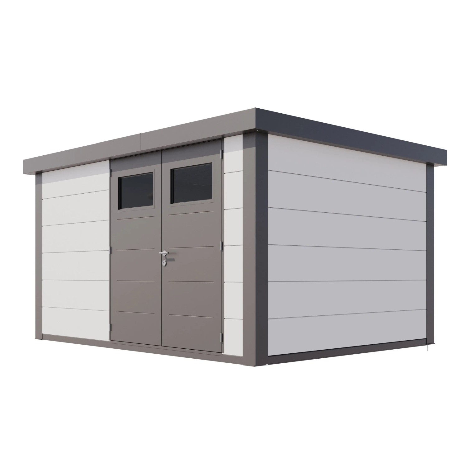 Gerätehaus Classico 3930 Weiß 388 cm x 298 cm günstig online kaufen