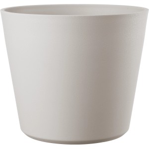 Heller, grauer Deroma Pflanztopf Origin Plant Pot, 38 cm, für Innen- und Außenbereich.