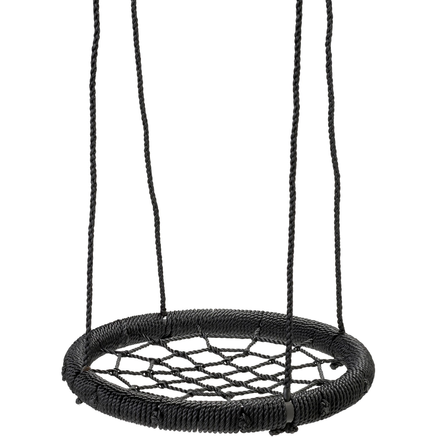 SwingKing Nestschaukel Ø 60 cm Schwarz