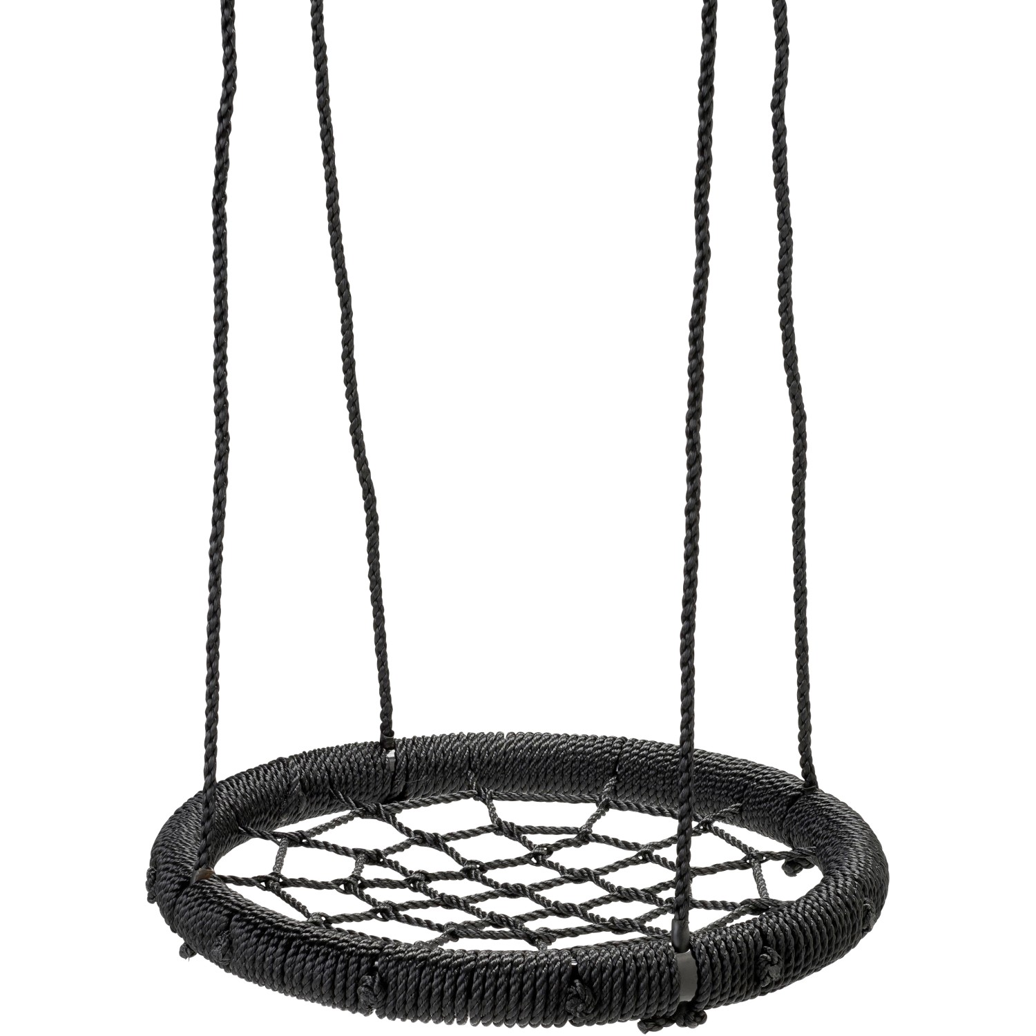 SwingKing Nestschaukel Ø 60 cm Schwarz günstig online kaufen