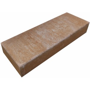 EHL Blockstufe Macchiato-Nuanciert, 100x35x15 cm, aus Beton für Einfassungen, Stufen und Mauersysteme.