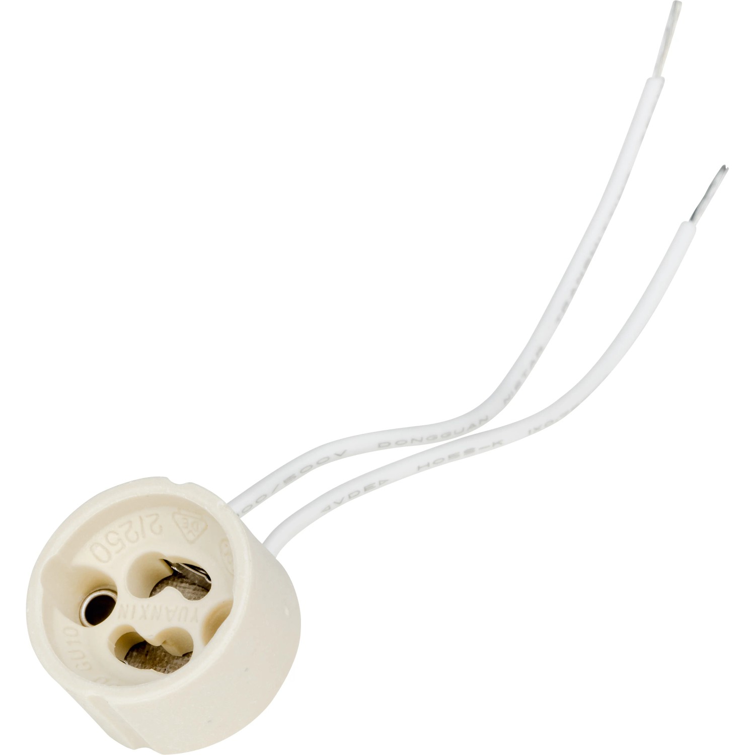 GU10 Fassung mit Kabel für Halogenlampen Umrüst-Set, Lampeninstallation.