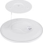 Weiße Globo LED Deckenleuchte Sapana, Ø 29,4 cm, für Bad und andere Räume.