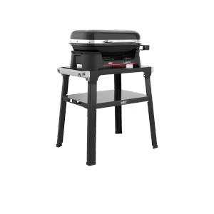 Weber Elektrogrill Lumin mit Stand Schwarz