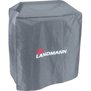 Graue Landmann Premium Wetterschutzhaube L für Gasgrills.