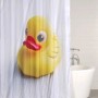 Sanilo Duschvorhang mit gelber Ente, 180x200 cm. Blickfang im Badezimmer.