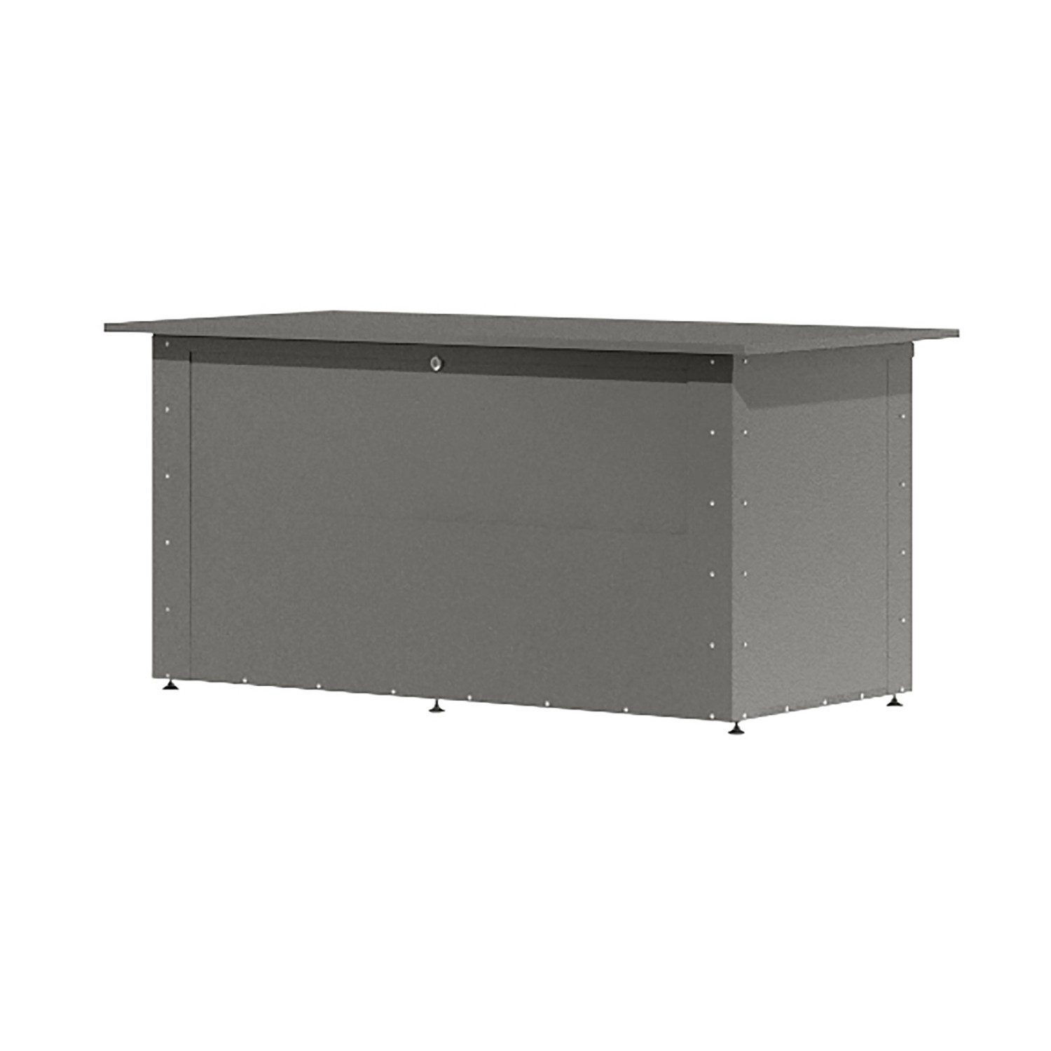 Karibu Garten-Aufbewahrungsbox Elara 1 Graualuminium günstig online kaufen