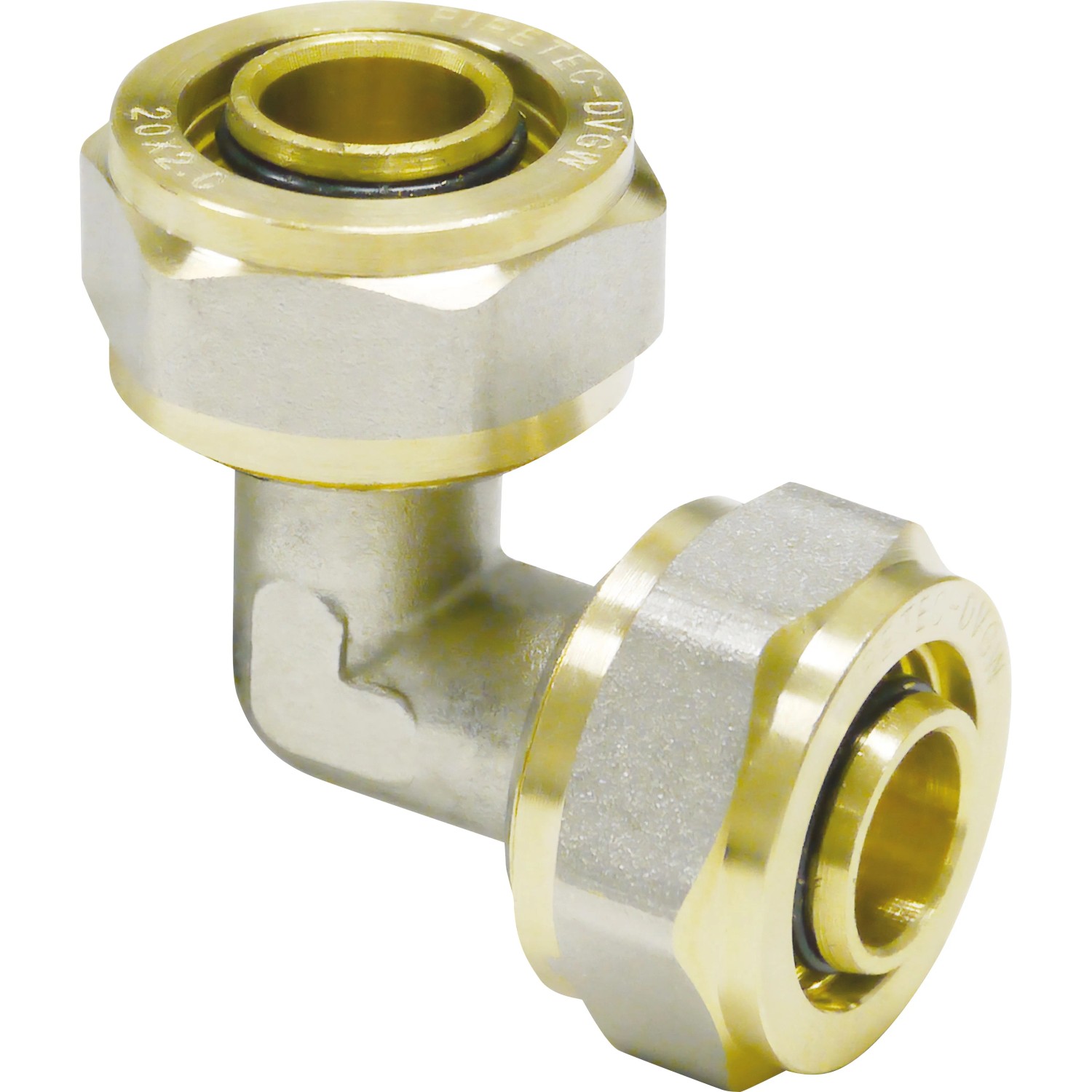PIPETEC-Schraubfitting-Winkel Messing 20 x 2 mm