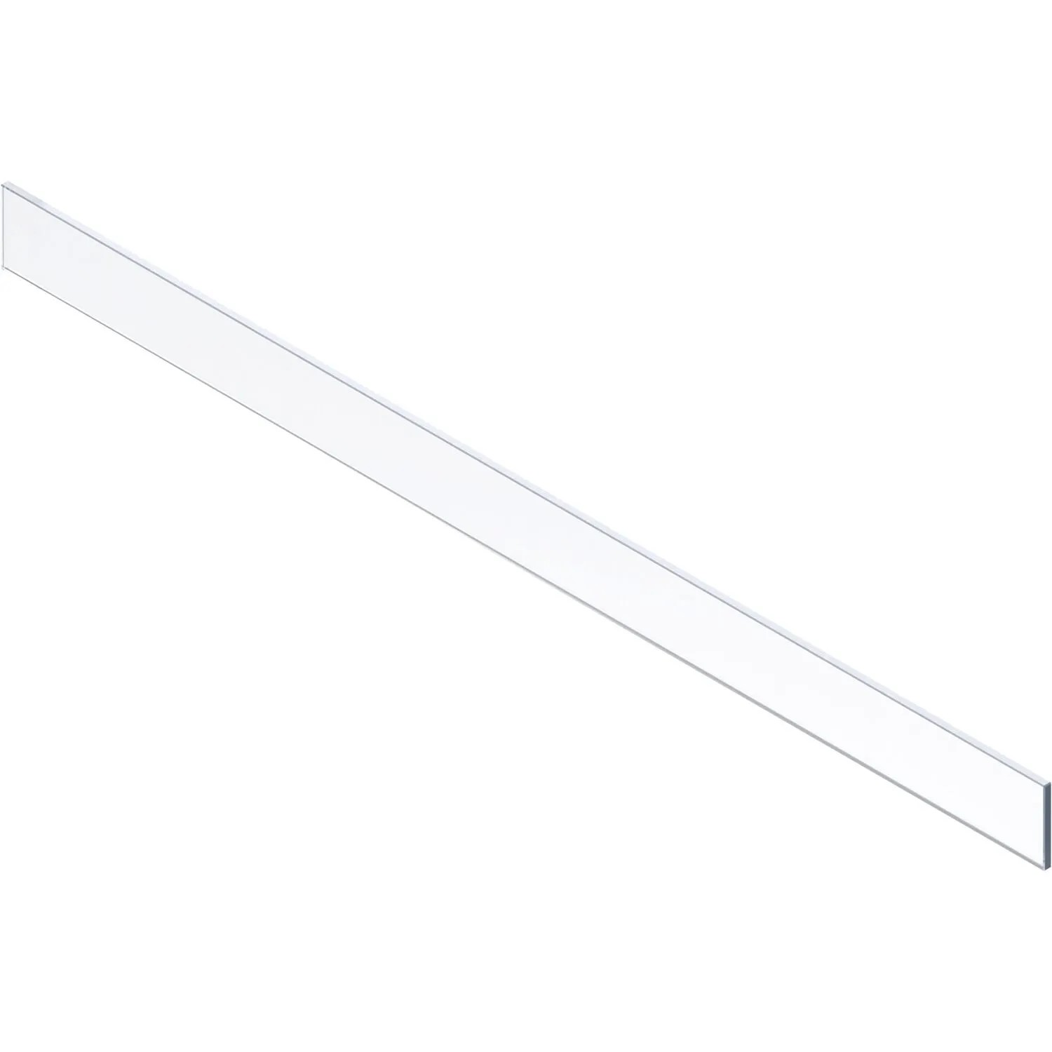 Blum Einschubelement Merivobox Vorne Höhe 75 mm Korpusbreite 1.200 mm Glas Klar