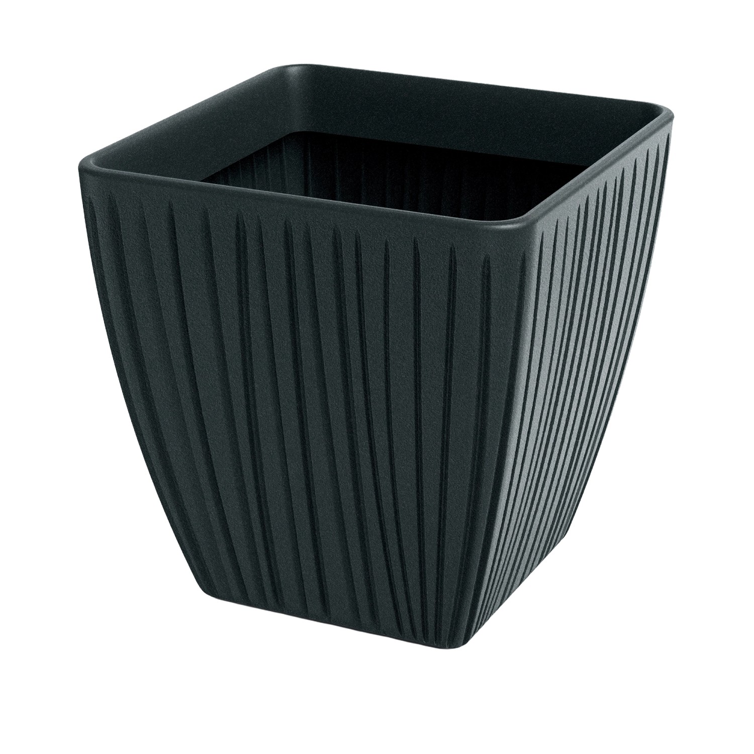 Prosperplast Blumentopf Fero Square 48 cm x 48 cm x 48 cm Charcoal