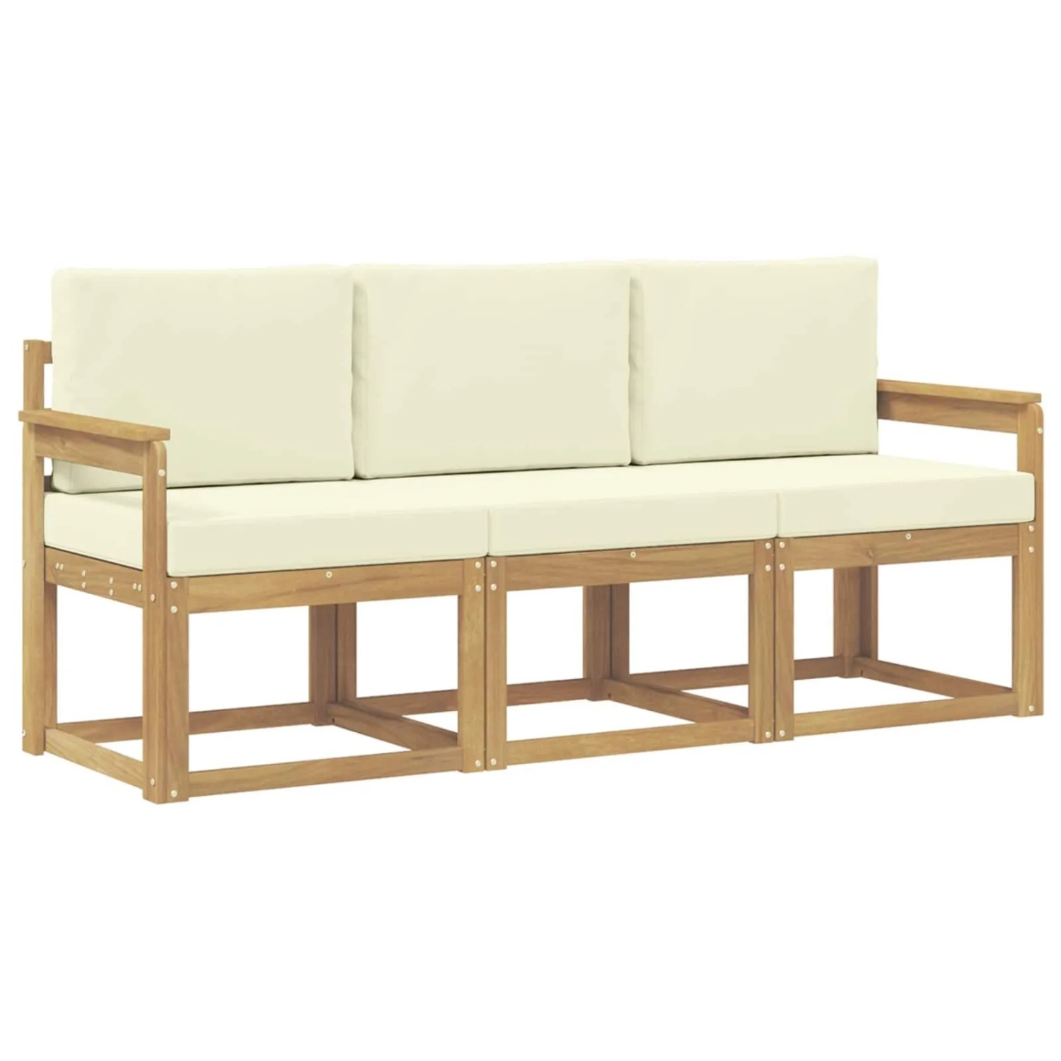 vidaXL Outdoor-Sofagarnitur 3-Tlg 3387164