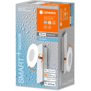 Ledvance Smart+ WiFi Wandleuchte Orbis Wall Wave IP44, 20cm, tunable white, für Bad.