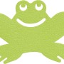 Grüner Abus Anti-Rutsch Badewannenaufkleber JC8710 Kim in Froschform für mehr Sicherheit im Bad.