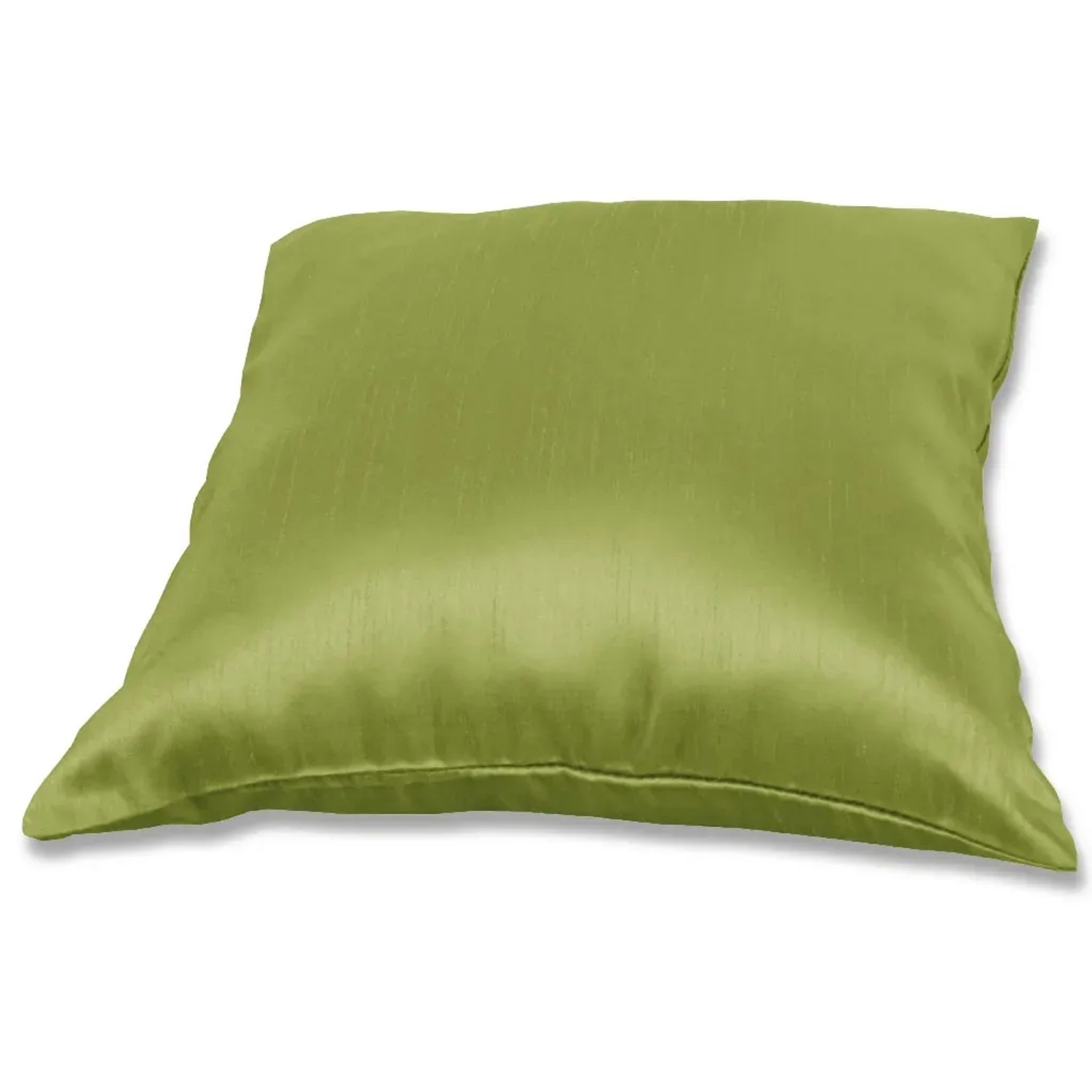 Grüne Arsvita Kissenhülle Alessia, 60x60 cm, ohne Füllung. Dekokissen für Sofa und Garten.