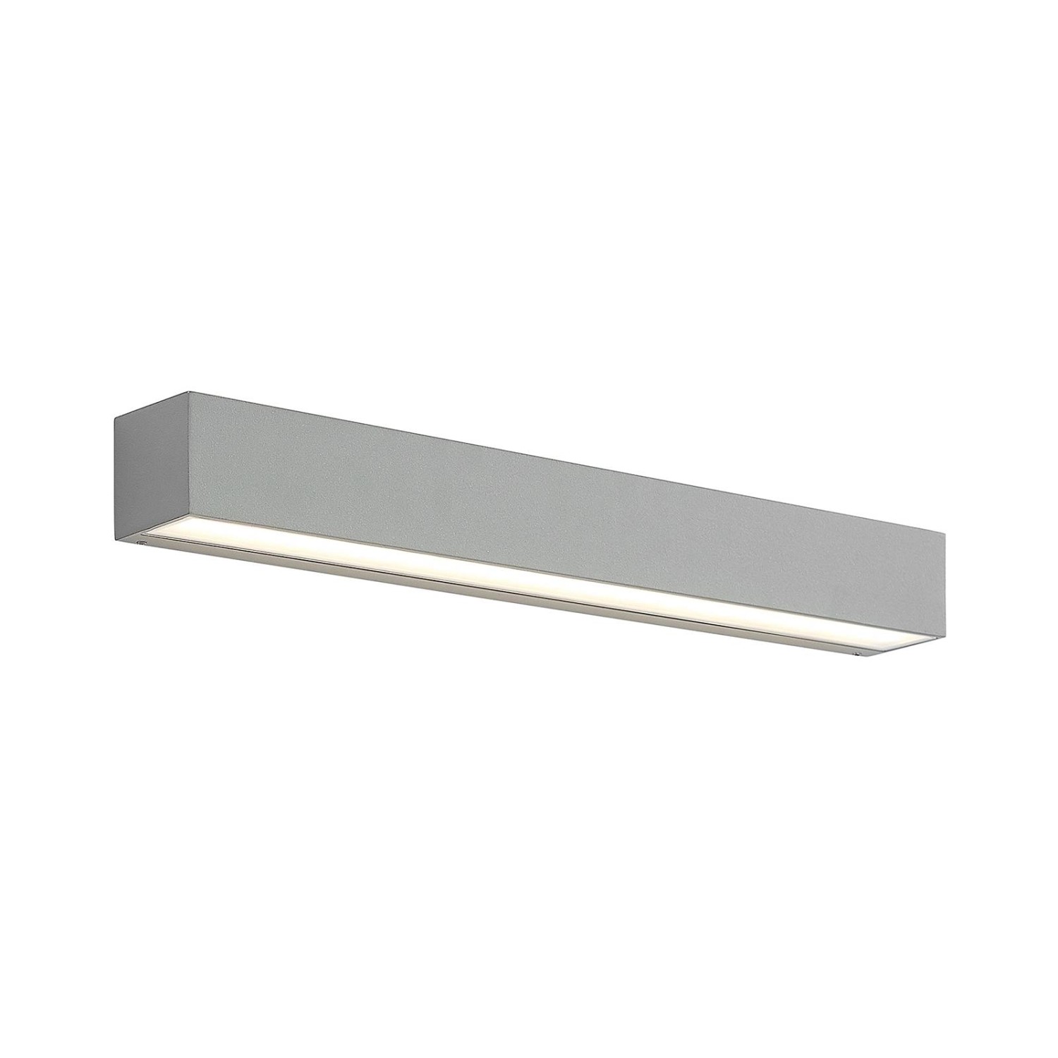 Lucande LED Wandleuchte Außen Lengo 9616204 Modern in Alu aus Aluminium 1-f günstig online kaufen