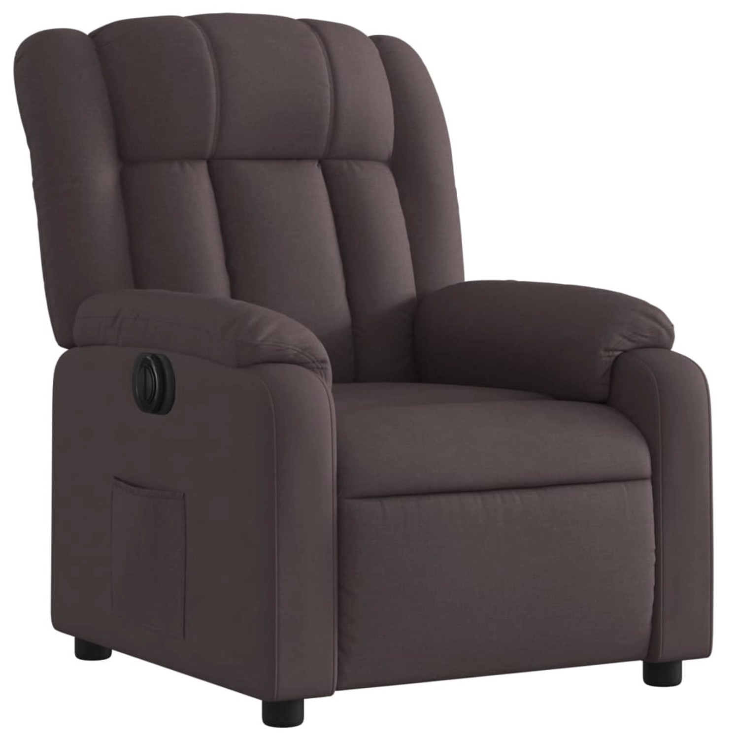 vidaXL Relaxsessel Elektrisch Dunkelbraun Stoff Modell 26 günstig online kaufen