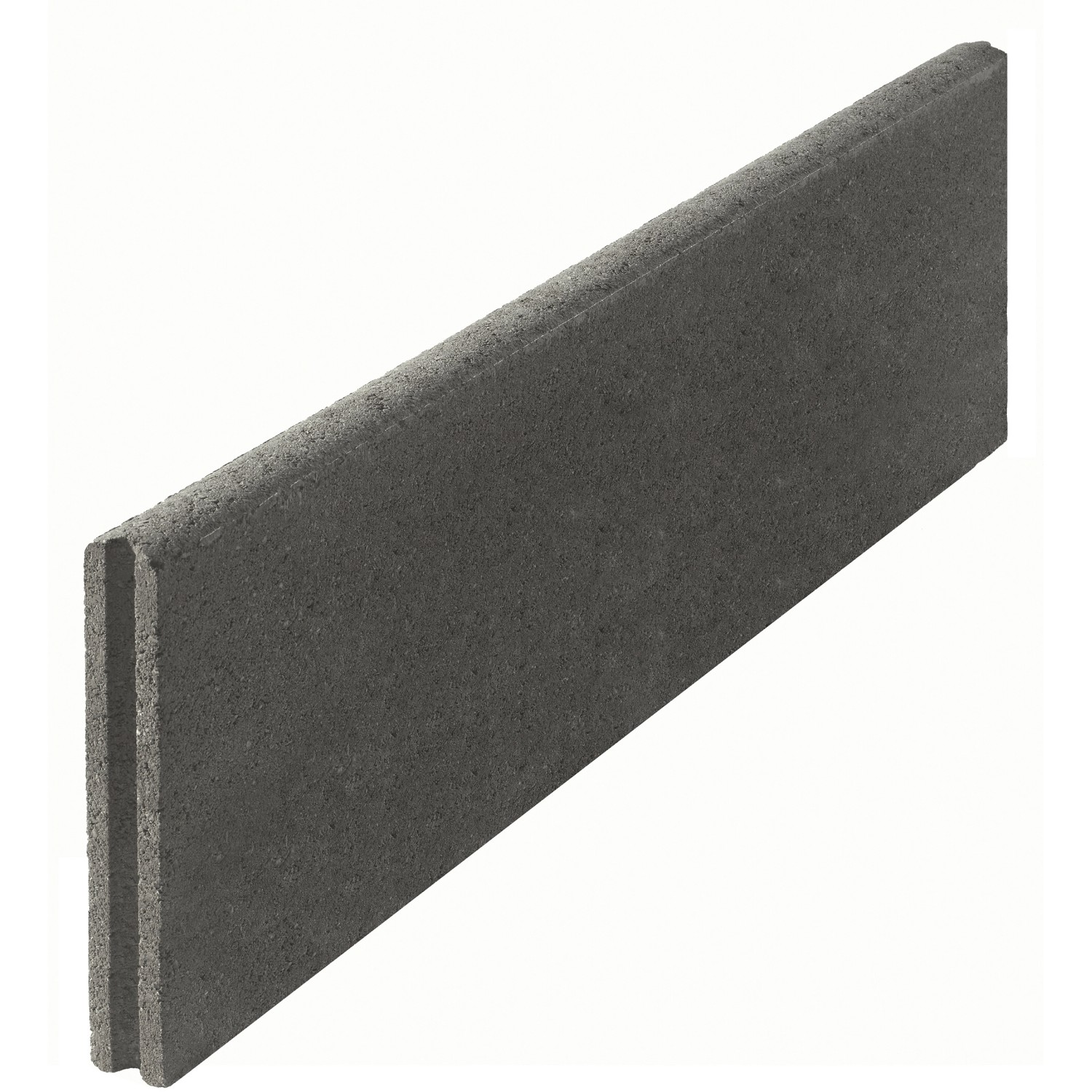 Kann Tiefbordstein Anthrazit 100 cm x 30 cm x 5 cm
