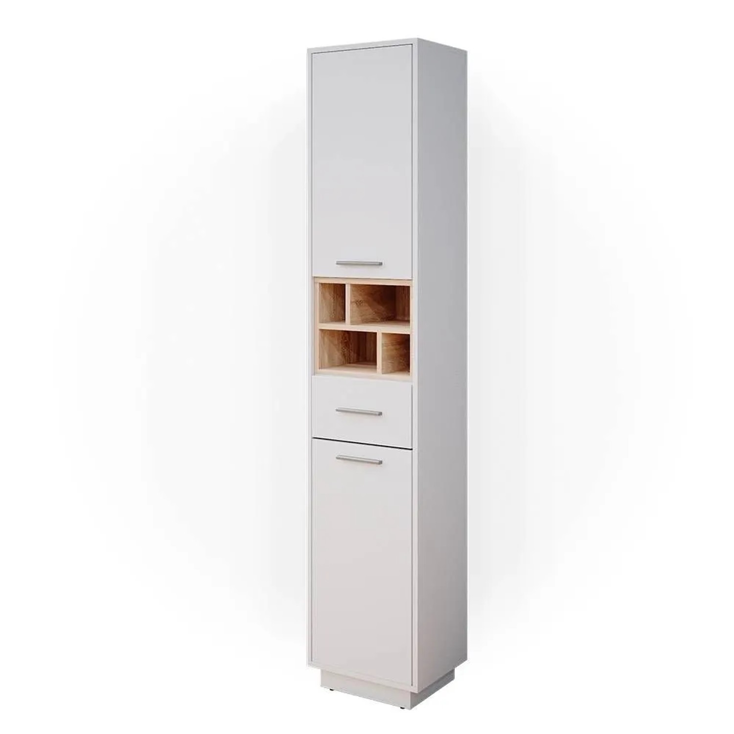 Vicco Badschrank Beatrice Weiß 38 x 190