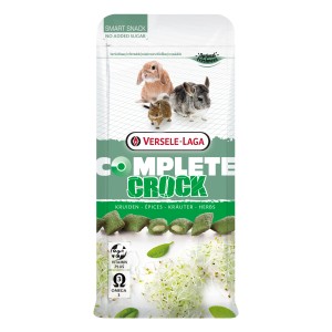 Versele-Laga Complete Snacks Crock Herbs 50g Packung für Nager, mit Kräutern.