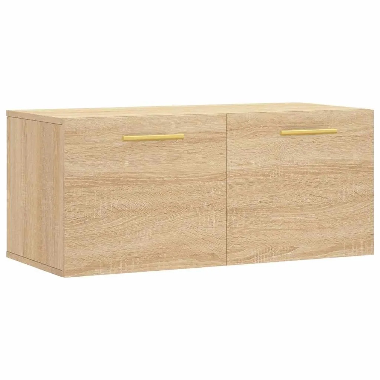 vidaXL Wandschrank Sonoma-Eiche 80x36,5x35 cm Holzwerkstoff 830063