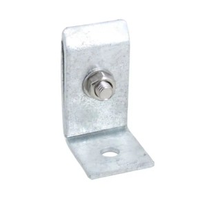 Galaflor Wandanschlusswinkel für Doppelstabmatten 70x50mm Verzinkt