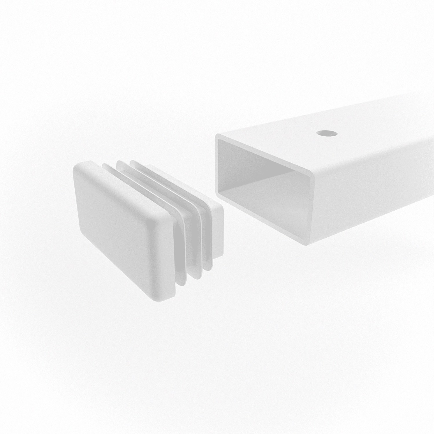 HEVVA Waschtischhalterung MAIN 25 cm Tief 2er Set Weiß_7