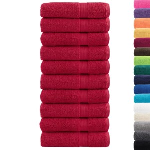 vidaXL Premium-Badetücher SOLUND 10 Stk 100x150 cm 600 g/m² 137409