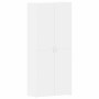 vidaXL Schuhschrank mit Regal Weiß 80 x 35,5 x 180 cm Holzwerkstoff 3333836