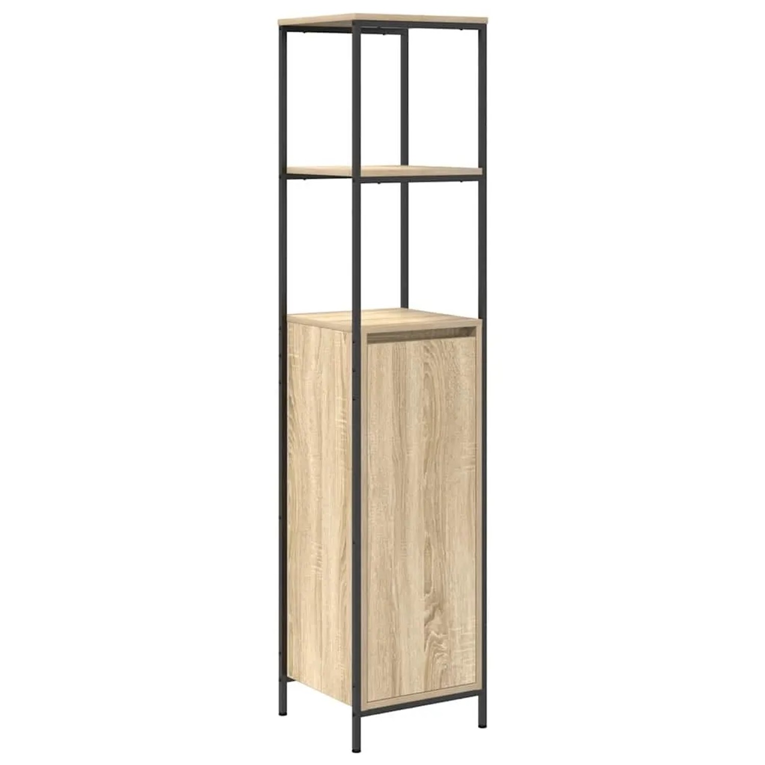 Thumbnail - vidaXL Badschrank mit Regalen Sonoma-Eiche 36x35x165 cm 861908