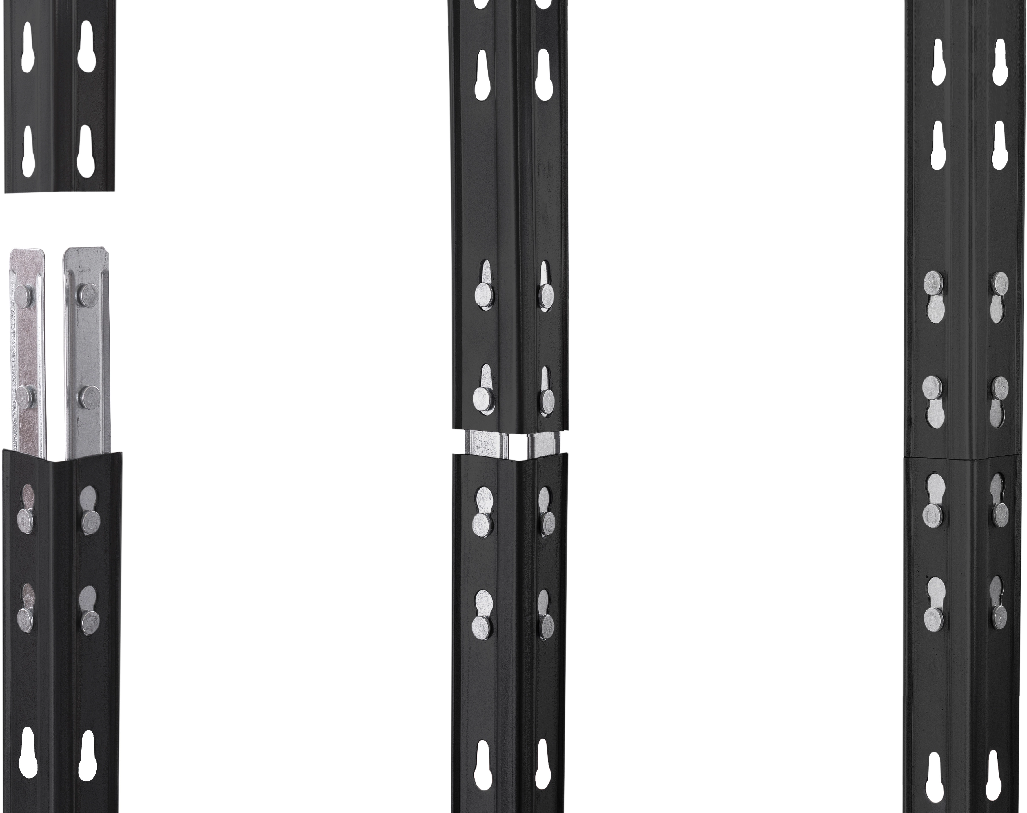 Ar Shelving Schwerlast Steckregal Rivet XL 180cm x 160cm x 60cm 4BAnthrazit  FSC® kaufen bei OBI