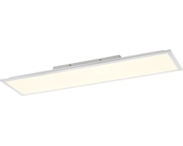 Just Light. LED-Deckenleuchte Flat Weiß kaufen bei OBI | Deckenlampen