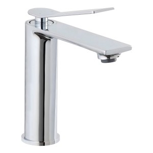 Schöner Wohnen Waschtischarmatur Viola, Chrom, Auslaufhöhe 13,5 cm.