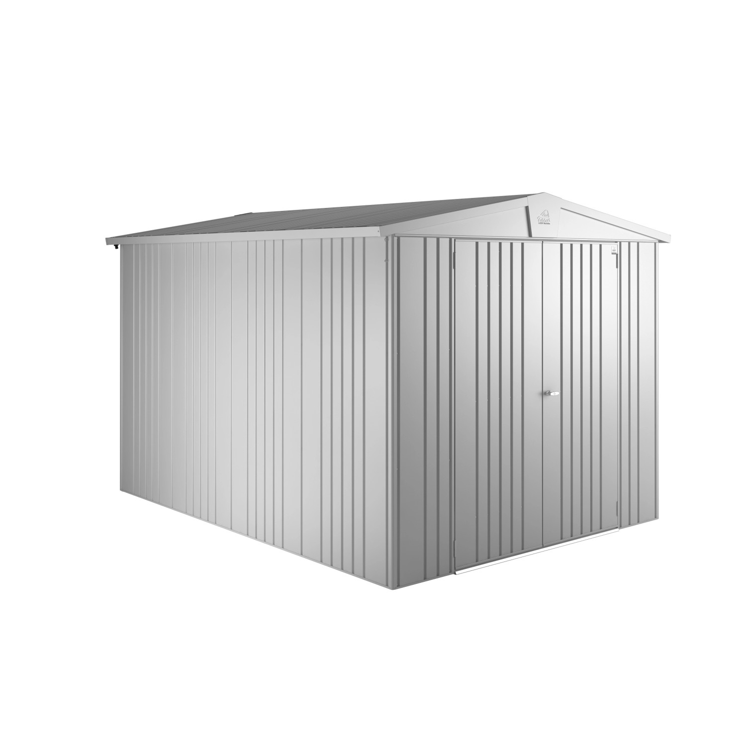 Biohort Metall-Gerätehaus Europa Silber-Metallic 6,8 m²
