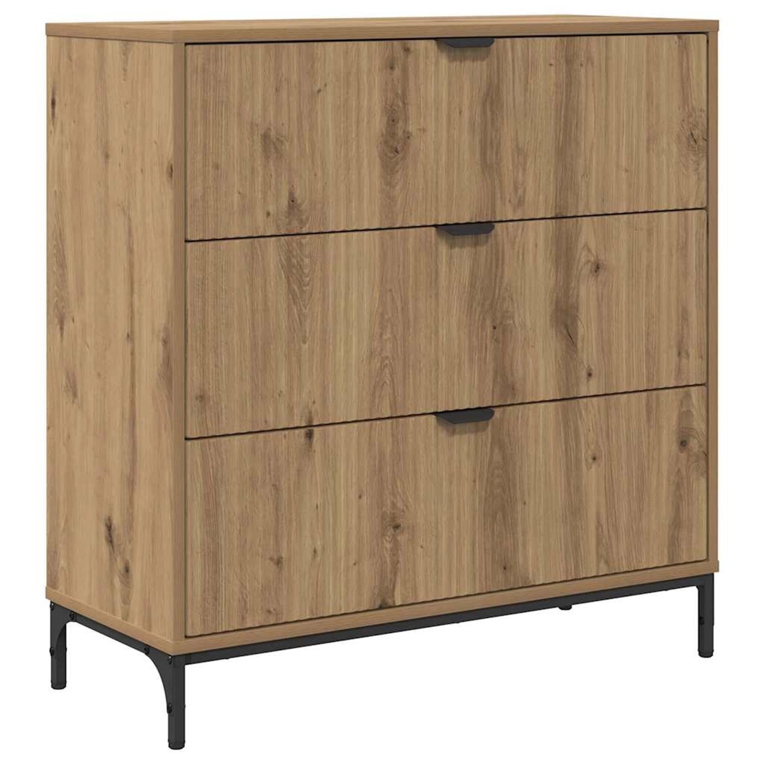 vidaXL Sideboard Artisan-Eiche 79,5 x 33 x 82 cm Holzwerkstoff 883443