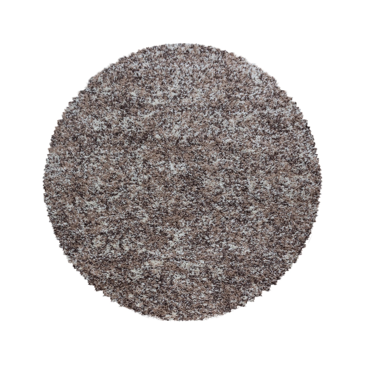 Thumbnail - Ayyildiz Hochflorteppich Enjoy 4500 Beige Ø 200 cm