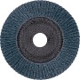 Pferd Fächerscheibe Polifan PSF PFC Steelox, 125mm, Korn 60 für Schleifmaschinen.