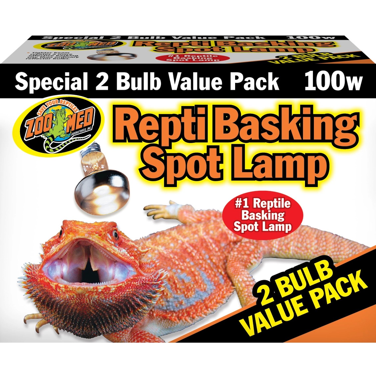 ZooMed Terraristik Spot-Strahler Repti Basking Sparpack 2 x 100 W günstig online kaufen