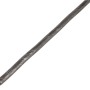 Rundstange aus Stahl, 12 mm Durchmesser, 1000 mm lang, warm gewalzt.