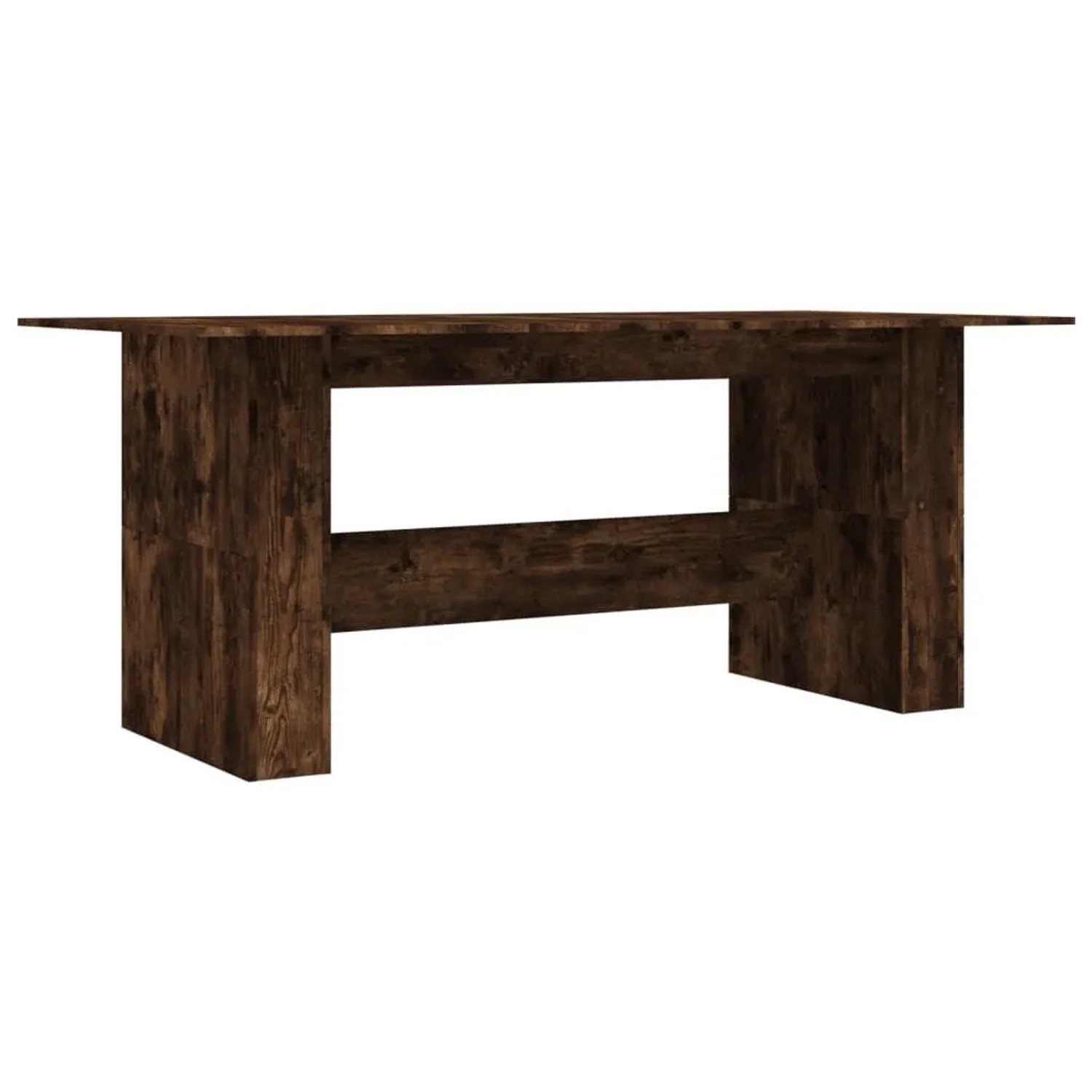 vidaXL Esstisch Räuchereiche 180x90x76 cm Holzwerkstoff 838192 günstig online kaufen